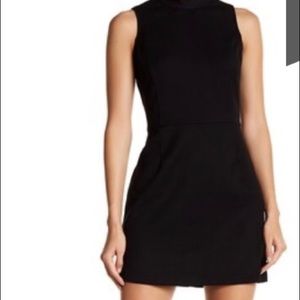 Naked Zebra Coutout Back Mini Dress